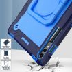 Samsung Galaxy Tab S9 FE+/S9+ Navy Blue Handle Robot Silicone Case - 5