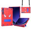 Samsung Galaxy Tab S9 FE+/S9+ Spider Silicone Hybrid Case Red Blue - 1