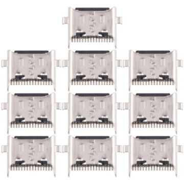 Infinix Smart 8 India Charging Port Connector - 10pcs Original Set - 1