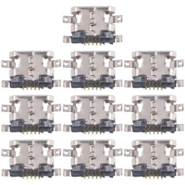 Tecno Spark 7 KF6 Original Charging Port Connector - 10pcs Pack - 1