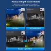 QX86 Motion Tracking Night Vision Smart Camera with Voice Intercom, US Plug - 9