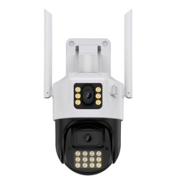 QX86 Motion Tracking Night Vision Smart Camera with Voice Intercom, AU Plug - 1