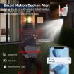 QX86 Motion Tracking Night Vision Smart Camera with Voice Intercom, AU Plug - 6