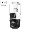 QX103 AI Alarm WiFi Dome Triple IP Camera - Humanoid Recognition (EU Plug) - 1