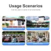 QX106 2MP Outdoor Waterproof WiFi Dual Lens Surveillance Camera US Plug - 8