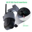 QX109 Dual Lens Smart HD Dome WiFi Camera - AU Plug - 2