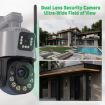 QX109 Dual Lens Smart HD Dome WiFi Camera - AU Plug - 8