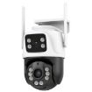 QX101 6MP WiFi Dual Camera with Two-way Intercom & Night Vision (EU Plug) - 1