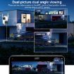 QX104 3MP WiFi Triple Camera with Face Recognition & AI Alarm (US Plug) - 8