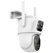 QX104 3MP WiFi Triple Camera with Face Recognition & AI Alarm (AU Plug) - 3