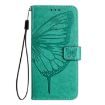 Xiaomi 14 Ultra 5G Green Embossed Butterfly Leather Phone Case - 2