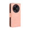 TCL 605/60 SE Pink Leather Phone Case with Card Slots - Calf Texture - 3