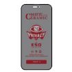 iPhone 15 Frosted Privacy Ceramic Film - Full Coverage Screen Protector - 2