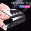 iPhone 15 Frosted Privacy Ceramic Film - Full Coverage Screen Protector - 6