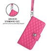 OnePlus Nord 4 5G Rhombic Texture Flip Leather Case with Lanyard - 5