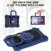 Samsung Galaxy Tab A7 Lite 2021 Navy Black Silicone Hybrid Case - 3