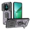 Realme 12+ 5G Purple Shockproof Camshield Case with Holder - 1