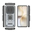 Realme 14 Pro 5G Grey Shockproof Phone Case with Holder - Camshield TPU + PC - 3