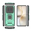 Realme 14 Pro 5G Green Shockproof Case with Holder - Camshield TPU + PC - 3