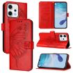 OPPO Reno14 Pro 5G Red Butterfly Leather Phone Case - Global Version - 1