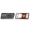 OPPO Reno12 Global Shockproof Phone Case with Holder - Black TPU + PC - 4