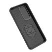 OPPO Reno12 Global Shockproof Phone Case with Holder - Black TPU + PC - 7