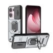 OPPO Reno13 Pro 5G Grey Shockproof Case with Holder - Camshield TPU + PC - 1