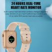 P43 Smart Watch, 1.8" TFT, Heart Rate Monitor, 100+ Sports Modes, Red Blue - 5