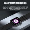 P43 Smart Watch, 1.8" TFT, Heart Rate Monitor, 100+ Sports Modes, Red Blue - 7