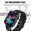 P43 Smart Watch, 1.8" TFT, Heart Rate Monitor, 100+ Sports Modes, Red Blue - 9