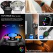 MT26 Smart Watch 1.43" AMOLED, Bluetooth Call, Health Monitoring (Black) - 5