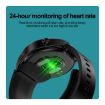 S22 Health Smart Watch: Blood Pressure, ECG, 1.39" Screen (Red) - 8