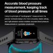 TK63 1.91" Red Smart Watch with Blood Pressure & ECG Monitoring - 5
