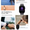 GTS7 2.0" Fitness Smart Watch - BT Call, Heart Rate, BP, MET (Black) - 7