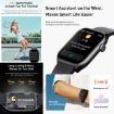GTS7 2.0" Fitness Smart Watch - BT Call, Heart Rate, BP, MET (Black) - 8