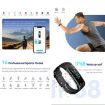 Smart Bracelet S5-4 IP68 Waterproof Heart Rate Fitness Tracker Watch Blue - 8