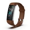 Smart Bracelet S5-4 IP68 Waterproof Heart Rate Fitness Tracker Watch Brown - 1