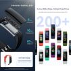 Smart Bracelet S5-4 IP68 Waterproof Heart Rate Fitness Tracker Watch Brown - 7