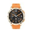 LEMFO AK59 Smart Watch Gold - 1.43" AMOLED Round Screen Silicone Strap - 2