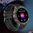 LEMFO AK59 Smart Watch Gold - 1.43" AMOLED Round Screen Silicone Strap - 6
