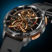LEMFO AK59 Smart Watch Gold - 1.43" AMOLED Round Screen Silicone Strap - 7