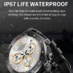 T95 1.52" BT5.0 Smart Sport Watch & Earbuds, Health Monitor, Black - 9