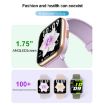 HD12 1.75" IP68 Waterproof Smart Watch with Blood Oxygen Monitoring (Black) - 3