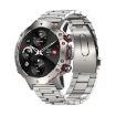 LEMFO ELF3 1.39" TFT Round Screen Smart Watch with Steel Strap, Silver - 1