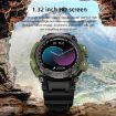 LOKMAT ATTACK Pro Smart Sport Watch, BT5.1, Health Monitor, Blue Black - 5