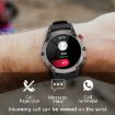 LEMFO LF26MAX 1.32" HD Smart Watch with Bluetooth Calls - Black - 9
