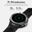 LEMFO LF33 Smart Watch - 1.39" TFT Round Screen, Bluetooth Calls, Black - 6