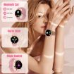 LEMFO LF35 Smart Watch Gold - 1.43" AMOLED, Steel Strap, Blood Oxygen - 7