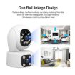 SriHome SH049 2MP Dual Lens Night Vision IP Camera with Humanoid Tracking - 4