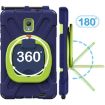 Samsung Galaxy Tab Active5 X300 Silicone Hybrid Case with Strap - Navy - 3